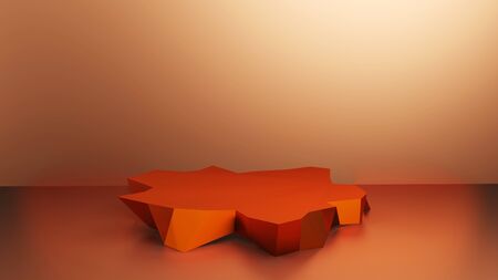Abstract colorful shape 3d rendering, 3d illustration for texture background.の写真素材