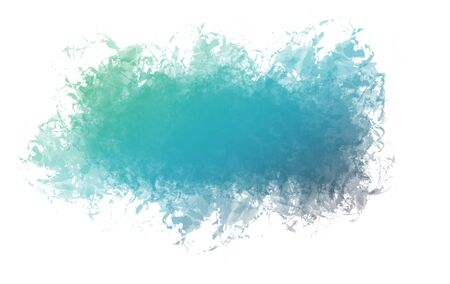 Abstract Colorful watercolor painting background, Colorful brush illustration gradients background.	の写真素材
