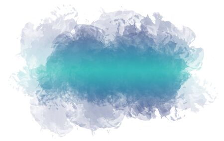 Abstract Colorful watercolor painting background, Colorful brush illustration gradients background.	の写真素材
