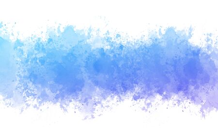 Abstract Colorful watercolor painting background, Colorful brush illustration gradients background.	の写真素材