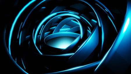 Abstract colorful 3D rendering and 3D line shape illustration for texture background.