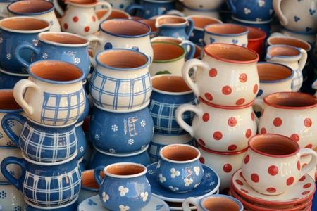 Hungarian traditional ceramicsの写真素材