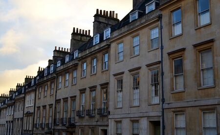 Architecture from Bathの写真素材