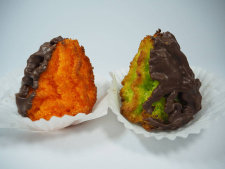 cookie and chocolateの写真素材