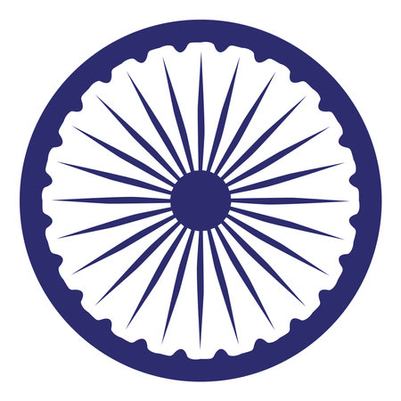 India element flag national material designのイラスト素材
