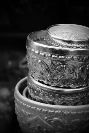 Thai Silver Bowlの写真素材