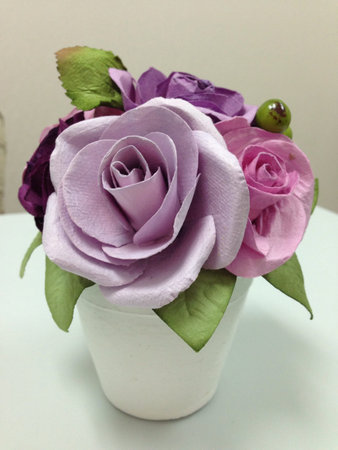 Purple roseの素材
