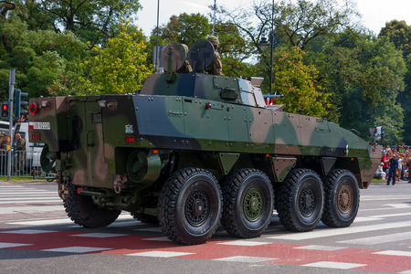 Wheeled Armored Vehicle ROSOMAK,  Wolverineのeditorial素材