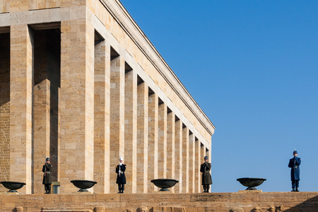 Ankara, Ataturk Mausoleum, the Anitkabirのeditorial素材