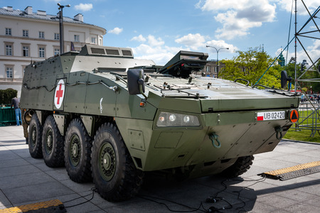 Medical Evacuation Vehicle KTO ROSOMAK WEMのeditorial素材