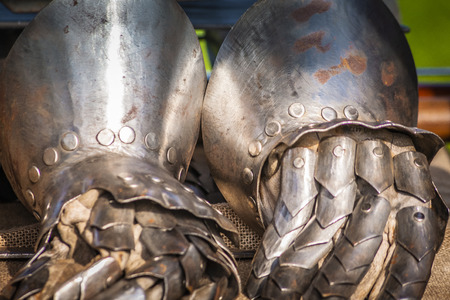 Medieval armors and weaponsの写真素材