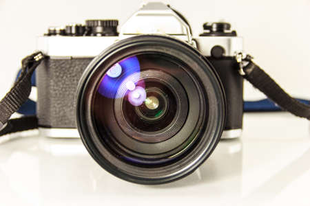 Camera close upの写真素材