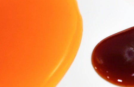 Orange & Red Backgroundの写真素材