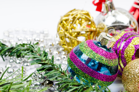 christmas ballsの写真素材