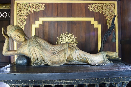 buddha type nirvanaの写真素材