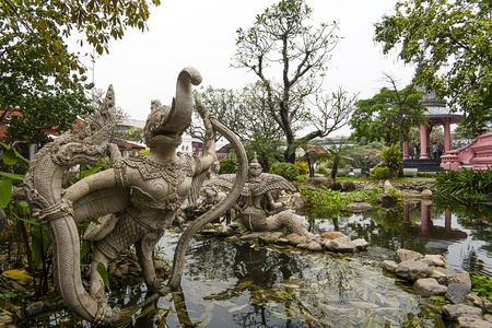 Garuda in Forest creaturesの写真素材