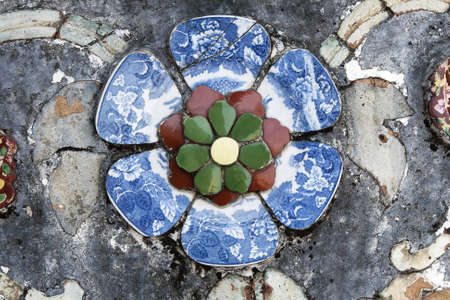 Flower art diskの写真素材