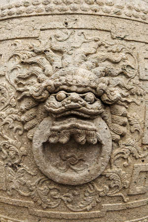 Close linon face stoneの写真素材