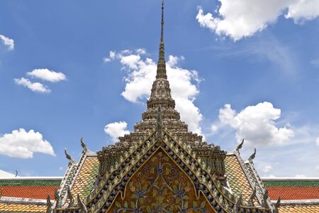 Wat phar kaew Located in the Grand Palace  The outer court  East The Sanam Luang The Grand Palace, Phra Nakhon district, Bangkok の写真素材
