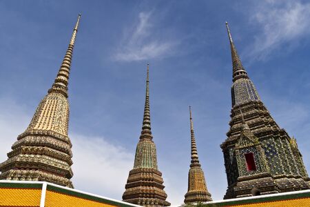 Wat Pho Located in the Grand Palace  The outer court  East The Sanam Luang The Grand Palace, Phra Nakhon district, Bangkok の写真素材