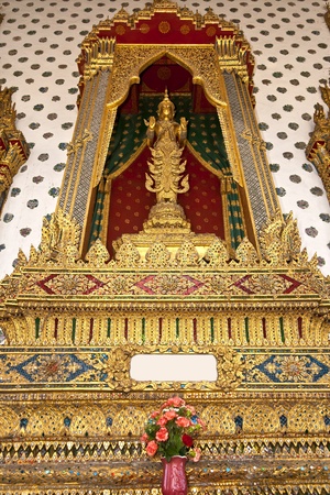 Buddha image style in wat phoの写真素材