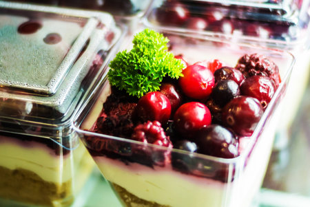Sweet cakes witch soft light .