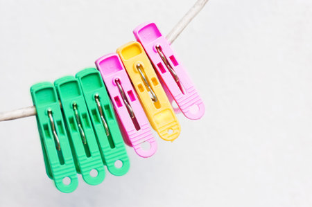 Plastic Clothes Pegs .
