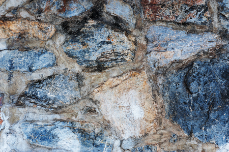 Seamless texture of medieval wallの写真素材