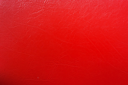 An Red Leather with soft light .の写真素材