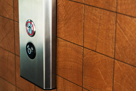 Elevator Button up and down direction .