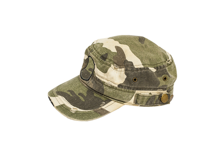 Cap isolated on whiteの写真素材