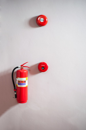 An fire fighting in soft light  .の写真素材