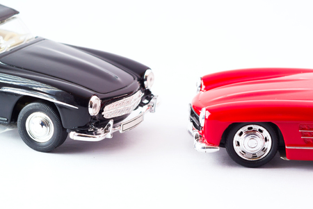 An Sport car model in studio light .の写真素材