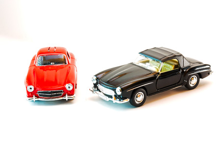 An Sport car model in studio light .の写真素材