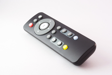 An Remote TV in studio light .の写真素材
