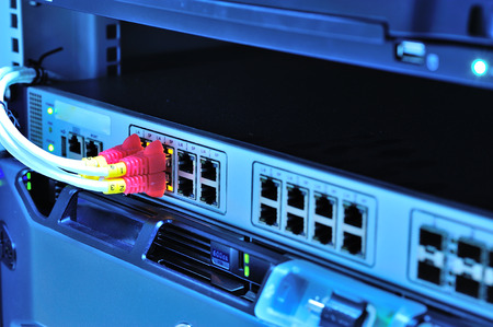 An Network servers in data room .の写真素材