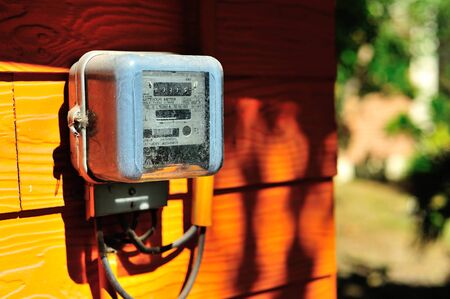 An Smart Meter in soft light .の写真素材