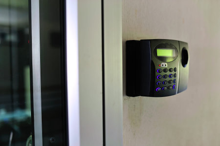 An Fingerprint machine server safety .