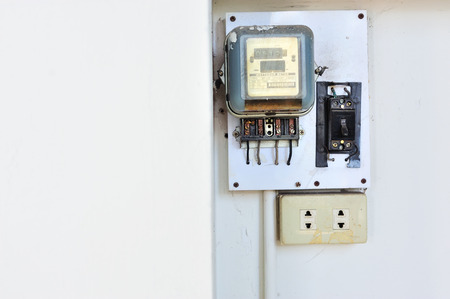 An Smart Meter in soft light .の写真素材