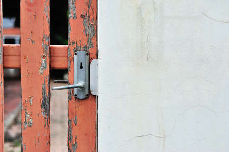 An Door knob in  soft light .の写真素材