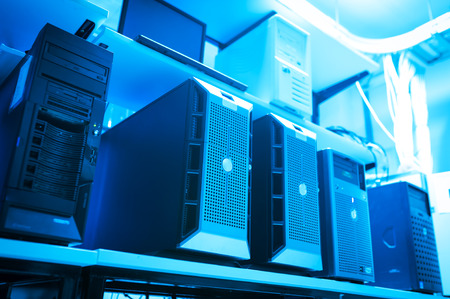 An Network servers in data room .の写真素材