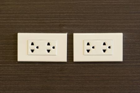 An Plug socket in modern place .の写真素材