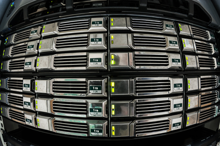 An Network servers in data room .の写真素材