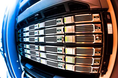 An Network servers in data room .の写真素材