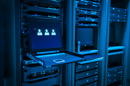 An Network servers in data room .の写真素材