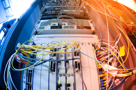 Core switch technology in network room place .