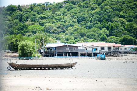 The old ship disintegrated over time .の写真素材
