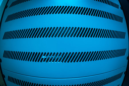 An Steel plate background in soft light .の写真素材