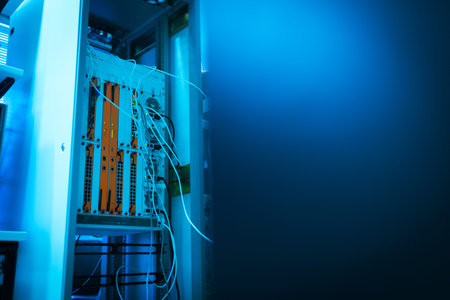 Core switch technology in network room place .