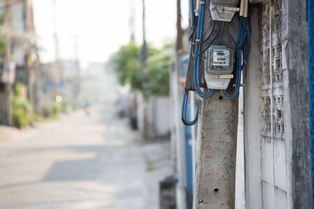 An Smart Meter in soft light .の写真素材